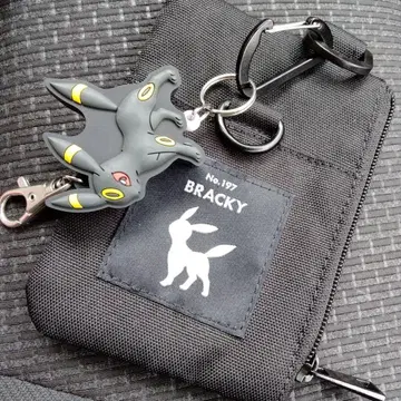 블래키 포켓몬 센터 러버 릴 키링 패스 케이스