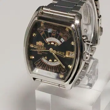 ORIENT 오리엔트 만년 달력 블랙 자동 와인딩