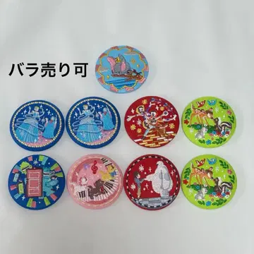 디즈니 자수 캔뱃지 9개 세트