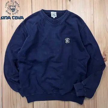 01M608 SINA COVA 선장 맨투맨 트레이닝복 백 디자인