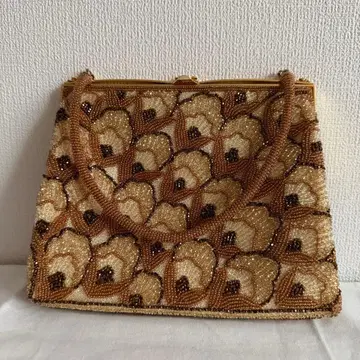 비즈 자수 꽃무늬 일본 의류 백 빈티지 상품