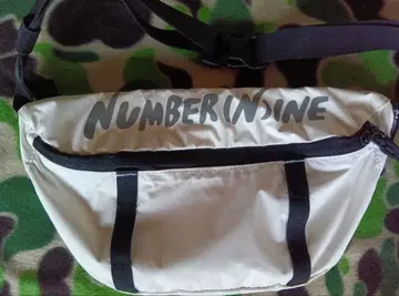 NUMBER(N)INE + WILDTHINGS 바디백 웨스트 파우치