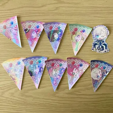 프리파라 트레이딩 스티커 씰 vol1~5