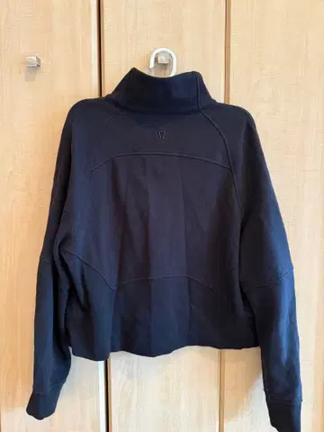 Lululemon 하프 지퍼 M 블랙