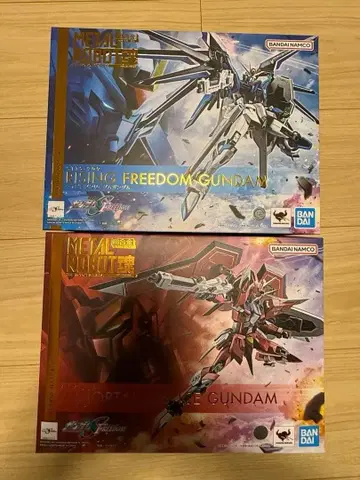 메탈 로봇혼 라이징 프리덤 & 이모탈 저스티스 2체 세트