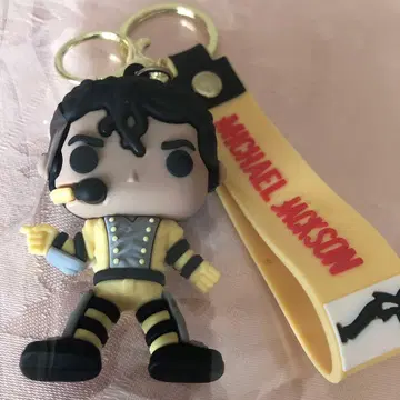 귀여운 마이클 잭슨 피규어 키링