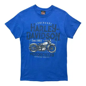 USA 구제 의류 할리데이비슨 바이크 모터 사이클 프린트 티셔츠
