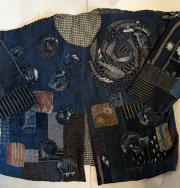 빈티지 원단 자켓