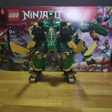LEGO 닌자고 로이드의 그린 제트 메카 박스 있음 설명서 있음