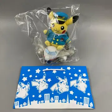 비행기 파이롯트 피카츄 봉제 인형 하네다 공항 한정판