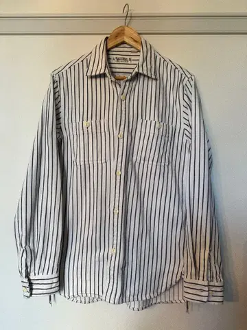 Blue Blue Japan 스트라이프 긴팔 셔츠