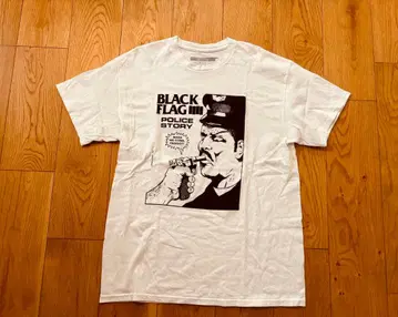 BLACK FLAG 폴리스 스토리 티셔츠 L 사이즈