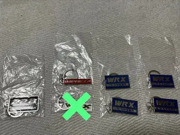 SUBARU 스바루 스포츠카 엠블럼 메탈 키링 세트