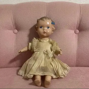 앤티크 인형 40년대 일본제 주물
