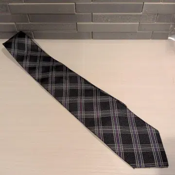[ 새상품급 ] TAKEO KIKUCHI 체크 패턴 넥타이 실크 100%