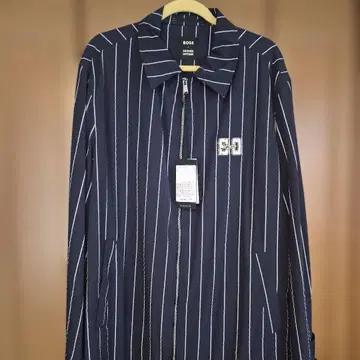 휴고 BOSS 오타니 쇼헤이 콜라보 스트라이프 셔츠