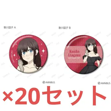 우타가와 쿠니코 캔뱃지 40점