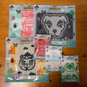 동물의 숲 제일복권 G상 6점 세트