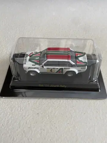 피아트 131 아바스 랠리 미니카 세트 교쇼
