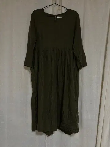 새상품 포그린워크 foglinen work 긴팔 롱 원피스