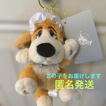 디즈니 스토어 나나 봉제 인형 키링 키체인