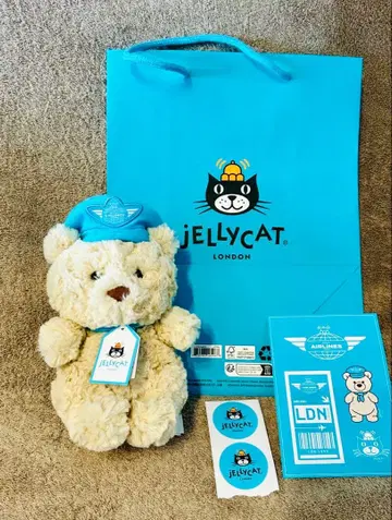 Jellycat 해롯/Harrods 한정판 곰돌이 2026 봄