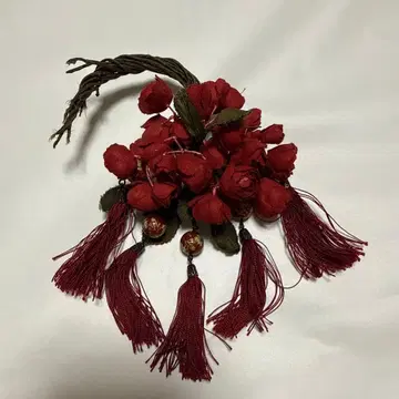 핑크하우스 일본풍 패턴이나 크레이프 원단에 어울리는 코사지