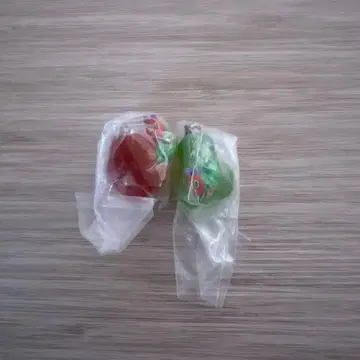 배고픈 애벌레 표시 액세서리 가챠가챠