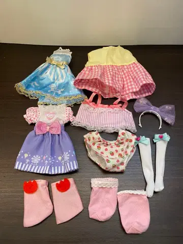 리카짱 인형 옷 갈아입기 의류 레트로 묶음 판매