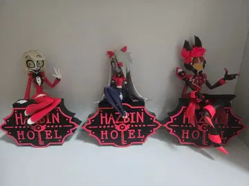해즈빈 호텔 모니터 탑 피규어 3종 세트