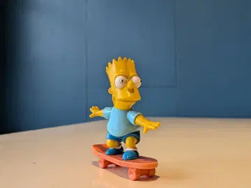 바트 심슨 스케이트보드 피규어