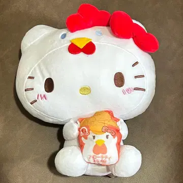 헬로키티 카라아게쿤 봉제 인형 제일복권 산리오