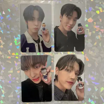 ateez minirecord 피규어 윤호 민기 우영 산