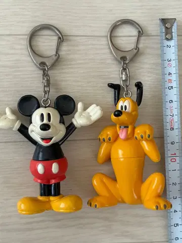 [당시 물품] [레트로] 디즈니 미키마우스 플루토 키링