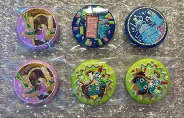 디즈니 자수 캔뱃지 2 세트