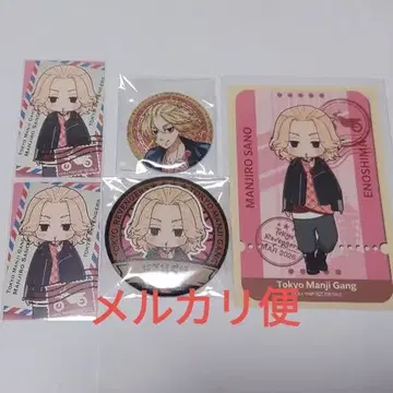 도쿄 리벤저스 에노시마 에노시마 캔뱃지 스티커 마이키