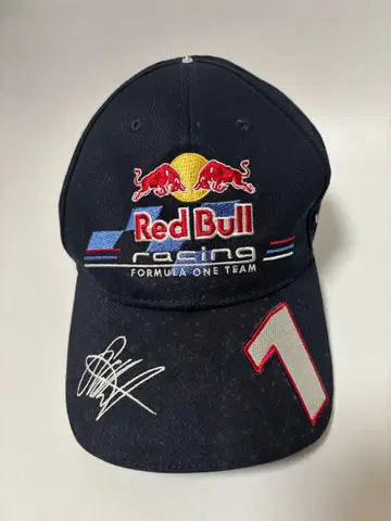 레드불 레이싱 F1 캡 사인 포함