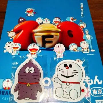 100% 도라에몽&프렌즈 구운 고구마 도라에몽&눈사람 아크릴 마그넷