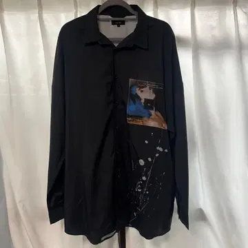 [ RE730 ] 빅 실루엣 돌먼 롱 셔츠 한국 패션 K-스타일