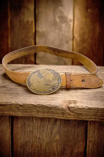 크룸라인 Crumrine 웨스턴 버클 Levis 벨트