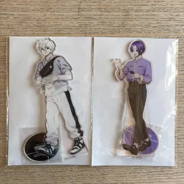 블루 록 아크릴 스탠드 라멘 나기 레이오