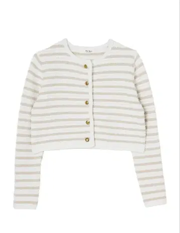 Her lip to Muriel Stripe Knit Jacket