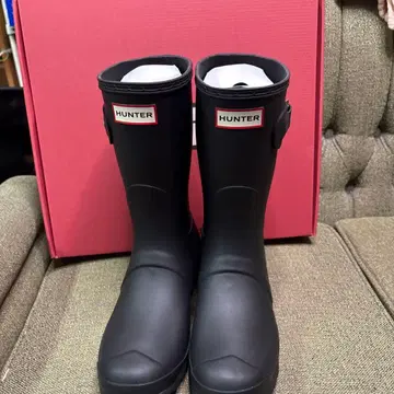 헌터 오리지널 숏 레인부츠 UK6