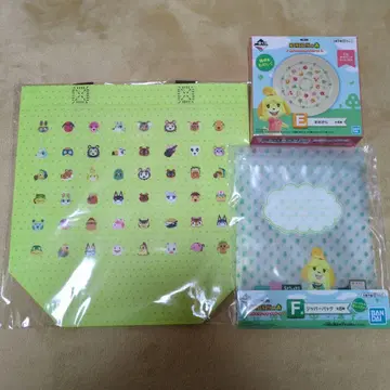 훼미리마트 동물의 숲 제일복권 E상 F상 캠페인 토트백 세트