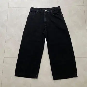 ZARA TRF 미드 라이즈 데님 버뮤다 팬츠 7호