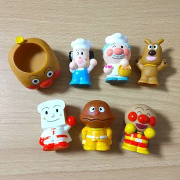 손가락 인형 소프트 비닐 호빵맨 고 잼 아저씨 바타코 씨 치즈 외