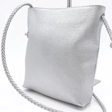 새상품급 히로후 HIROFU 숄더백 체스타 꼬임 가죽