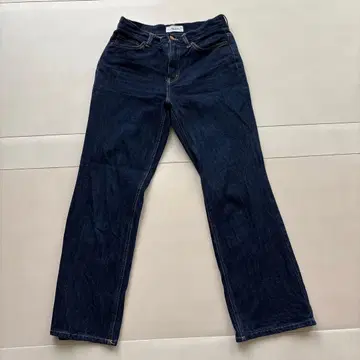 밀라 오웬 다크 블루 스트레이트 데님 여성용 1