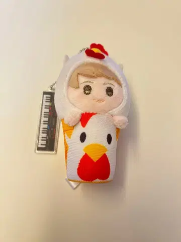 미세스 후지와라 료카 카라아게쿤 봉제 인형 키체인 키링