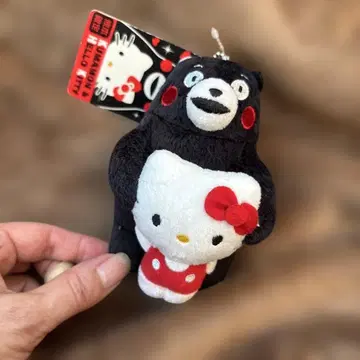 레어! 쿠마몬 헬로키티 봉제 인형 스트랩 쿠마몬 봉제 인형